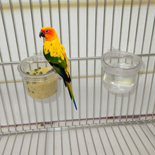 Load image into Gallery viewer, Clear Acrylic Feeding Bowl Cage