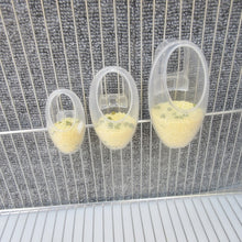 Load image into Gallery viewer, S/M/L Bird Feeder Acrylic Fodder Cage